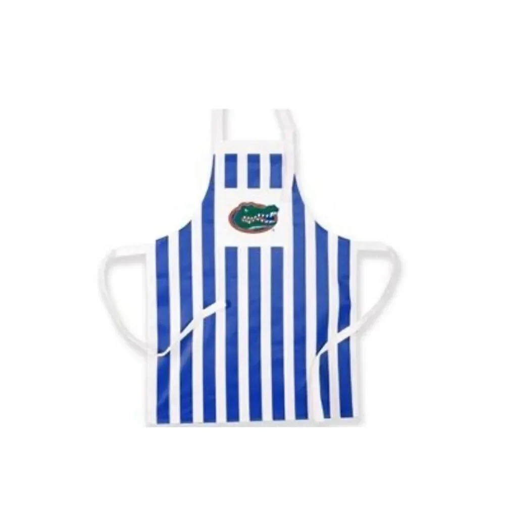 Desden Mens Tailgate Team Spirit Apron Striped Florida Gators NWT